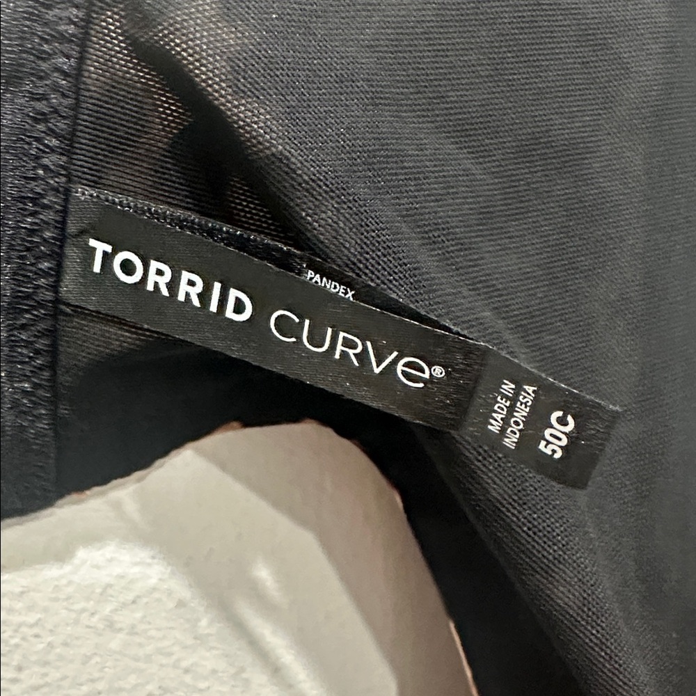 Torrid curve leopard 360 animal print lightly lined t shirt bra 50C NWT - Picture 3 of 6
